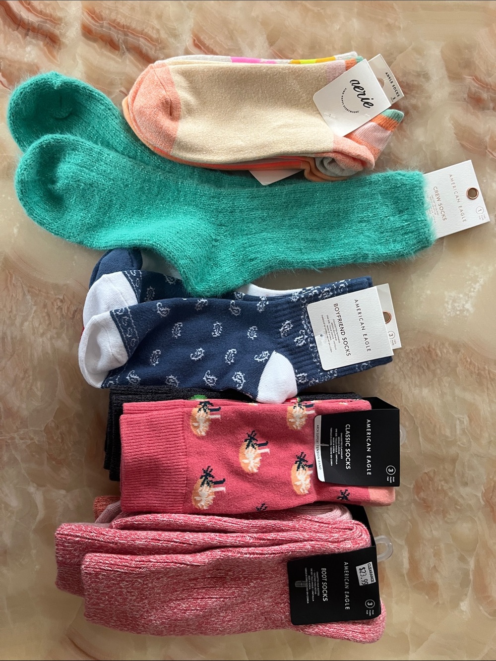 American Eagle/ Aerie Sock assortment bundle